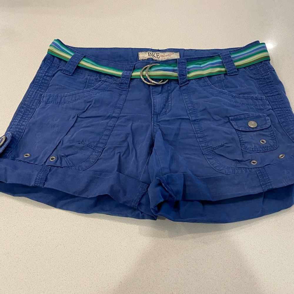 BKE blue shorts